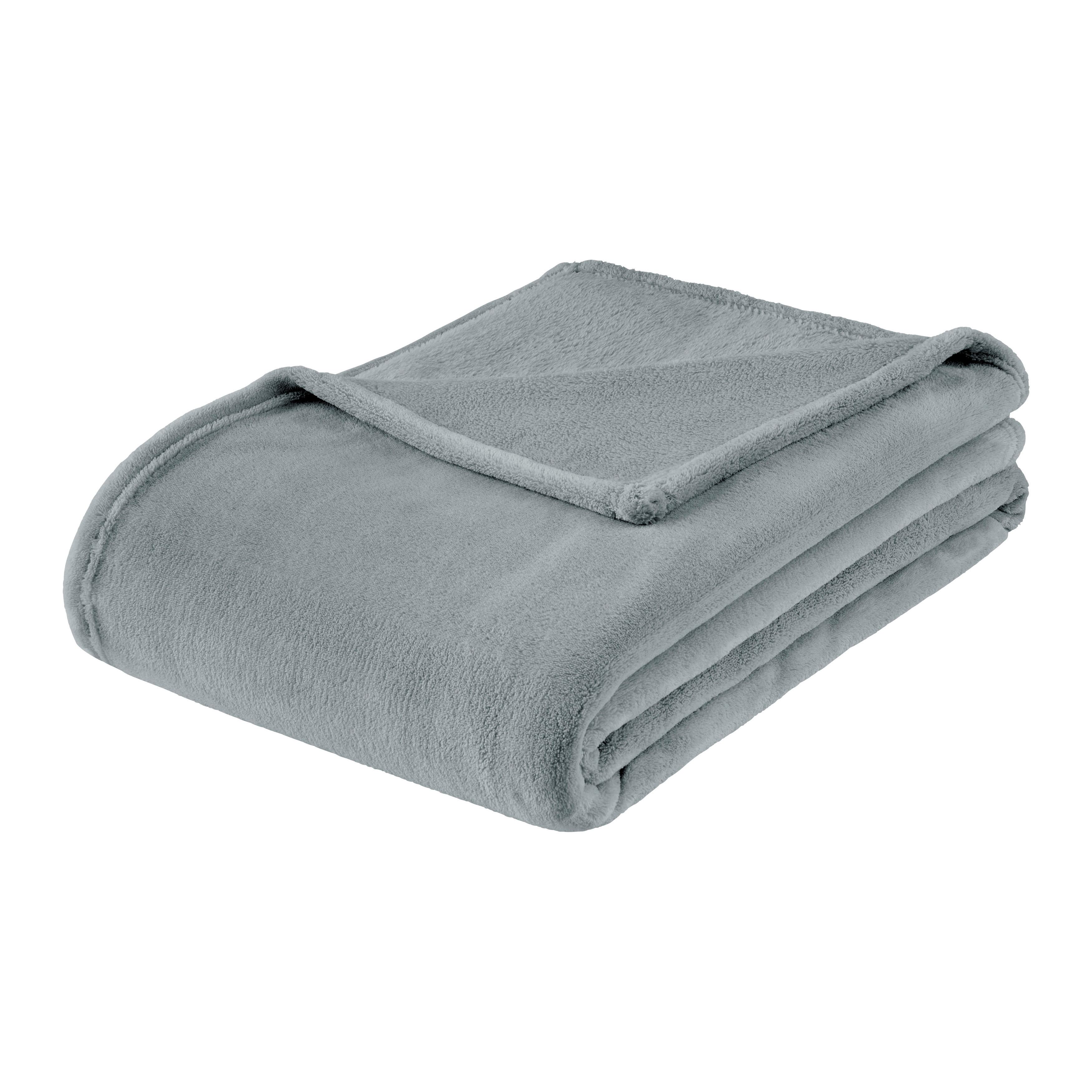 MĚKKÁ DEKA KUSCHELIX -EXT- -AKT- - modrá, textil (140/200cm) - Modern Living