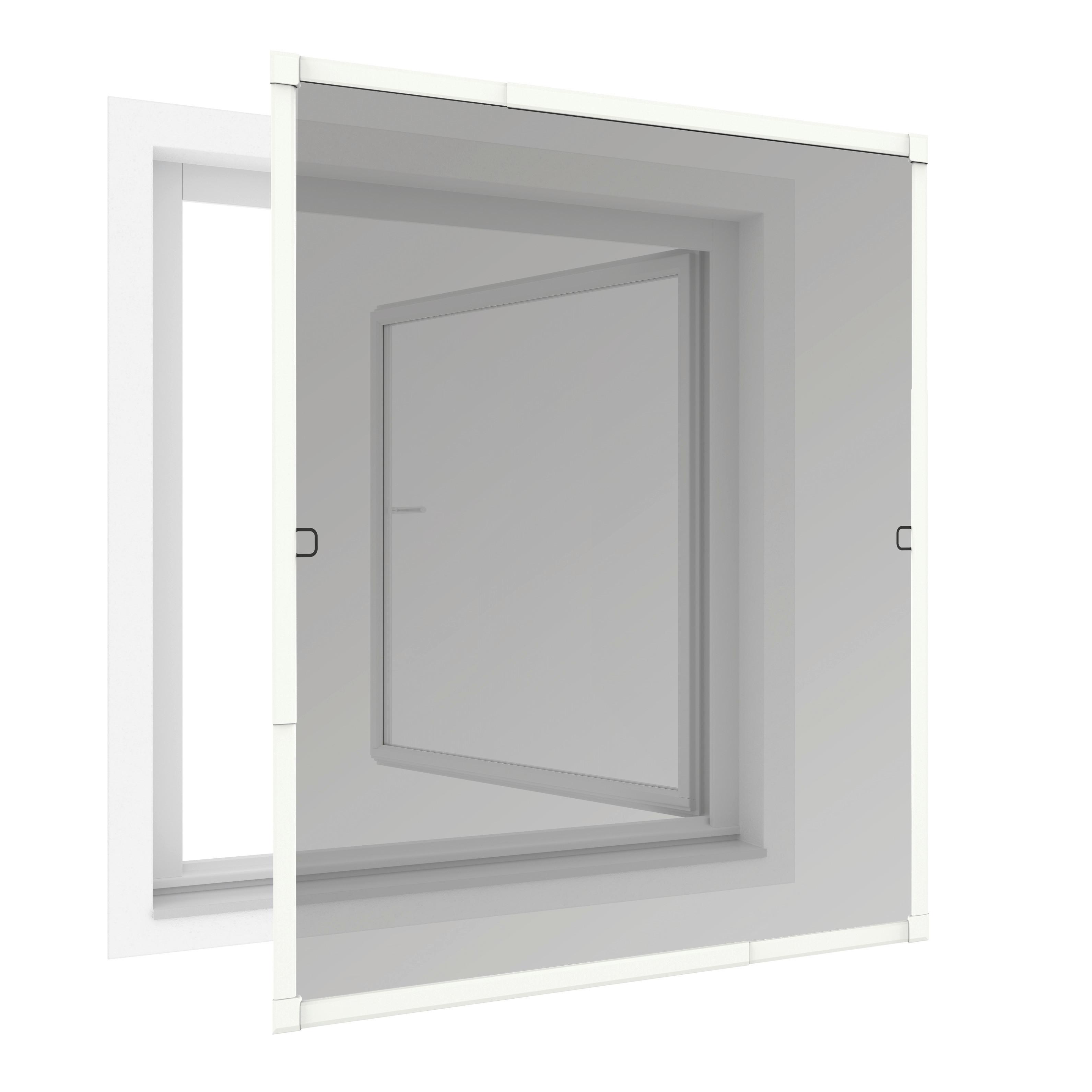 Fliegengitter Fenster 130x140 cm Anthrazit - Anthrazit, Basics, Metall (130/140cm)