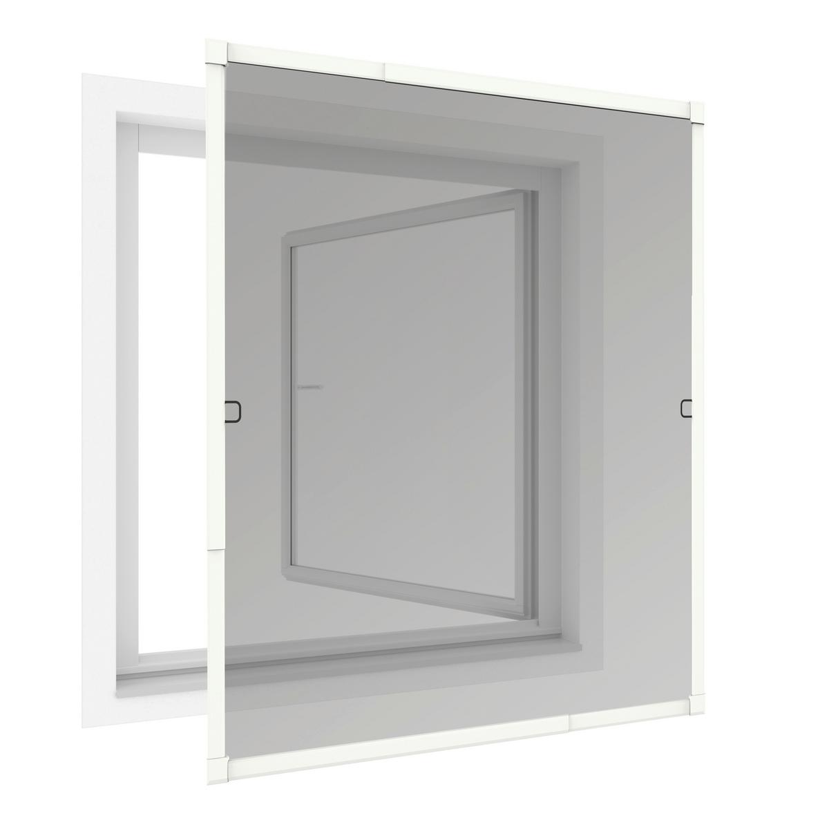 Fliegengitter Fenster 130x140 cm Anthrazit - Anthrazit, Basics, Metall (130/140cm)