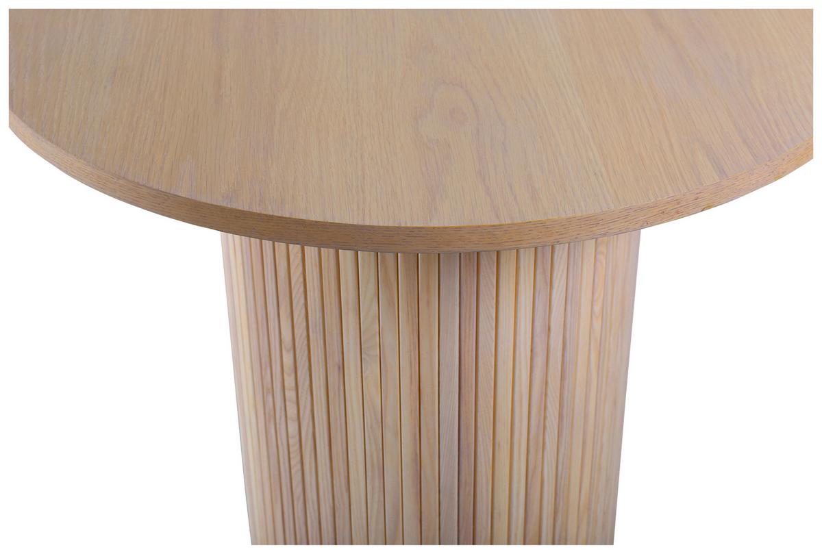 Esstisch Bianca - Eichefarben/Schwarz, Design, Holz/Holzwerkstoff (200/75/90cm) - Livetastic