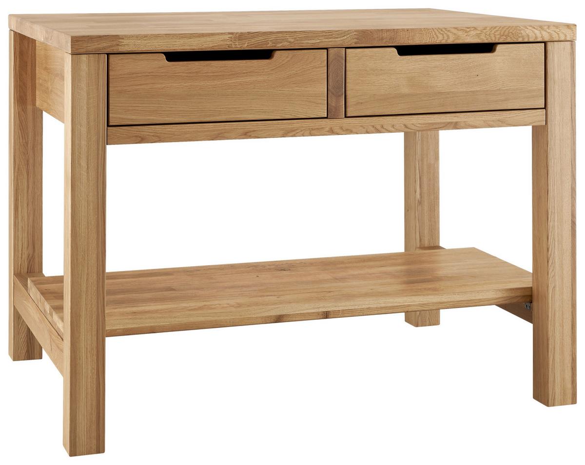 Kücheninsel Ponza Eiche Dekor B: 120 cm - Eichefarben, Basics, Holz (120/91/90cm) - MID.YOU