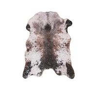 Kunstfell Western Silber/Braun 160x220 cm, Rinderfelloptik - Braun, Basics, Textil (160/220cm) - Kayoom