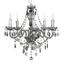 Závesná Lampa Isabella - chrómová/číre, Romantický / Vidiecky, kov/plast (149cm) - Mömax modern living Závesná Lampa Isabella - chrómová/číre, Romantický / Vidiecky, kov/plast (149cm) - Mömax modern living