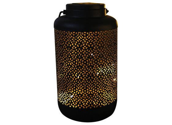 Solarleuchte Vivien - Schwarz, KONVENTIONELL, Kunststoff/Metall (25cm) - Homezone Solarleuchte Vivien - Schwarz, KONVENTIONELL, Kunststoff/Metall (25cm) - Homezone