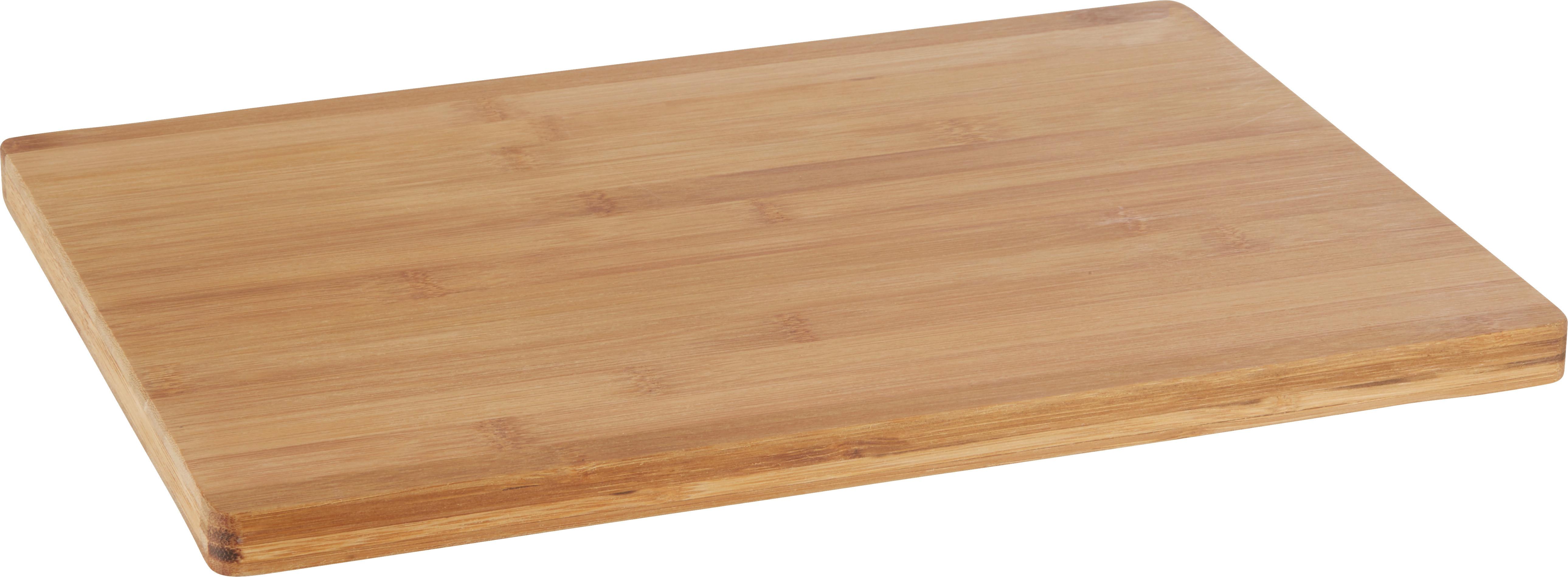 Doska na krájanie Bamboo, 35/25cm - prírodná farba, drevo (35/25/1,7cm) - Zandiara