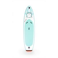 Stand-Up Paddle Aufblasbar Orange/Türkis/Weiß - Türkis/Orange, Basics, Kunststoff (385/81/15cm)