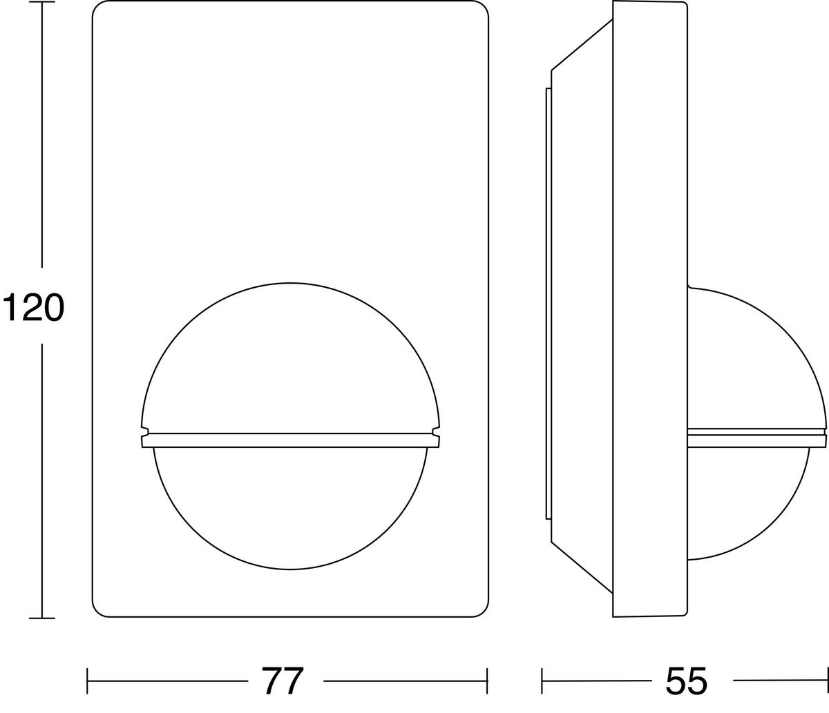Bewegungsmelder Is 180-2 Anthrazit - Anthrazit, Design, Kunststoff (5,6/7,6/12cm) - Steinel