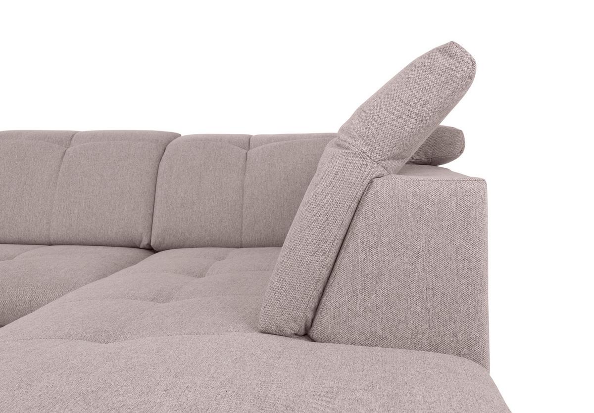 Wohnlandschaft Ramzes Taupe U: 173x328x215 cm - Taupe/Grau, Design, Textil (173/328/215cm) - MID.YOU