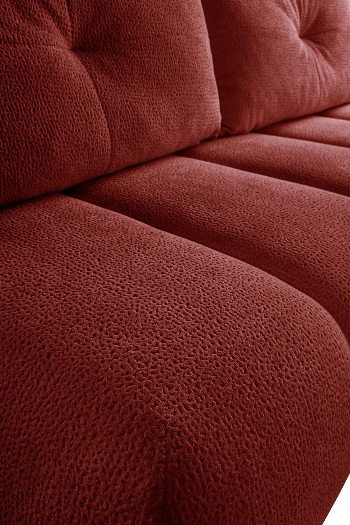 Schlafsofa Milo, Kupferfarben B: 209 Cm - Creme/Schwarz, Design, Holz/Holzwerkstoff (209/100/103cm) - MID.YOU