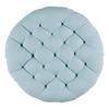 Sitzkissen Lianna - Blau, MODERN, Textil (42/5cm) - Luca Bessoni