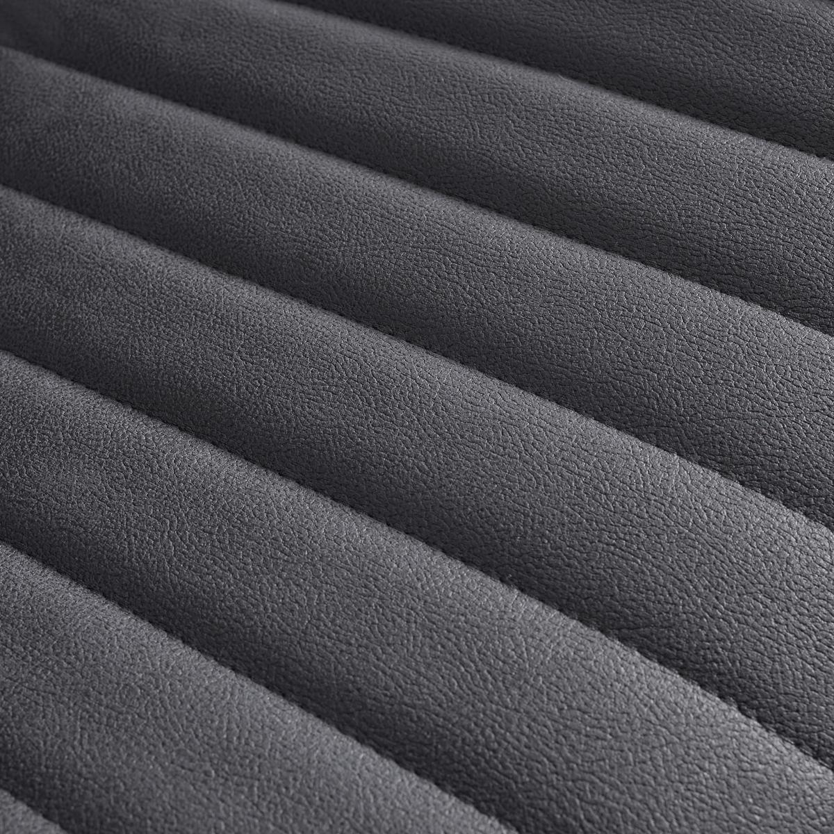 Jídelní židle HINA tmavě šedá - šedá/černá, Moderní, kov/dřevo (46/84/57cm) - Bessagi Home