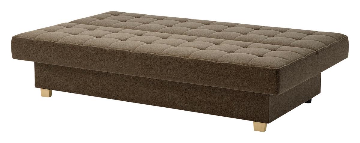 Schlafsofa Miko Braun B: 192 cm - Braun, Design, Textil (192/92/95cm) - MID.YOU