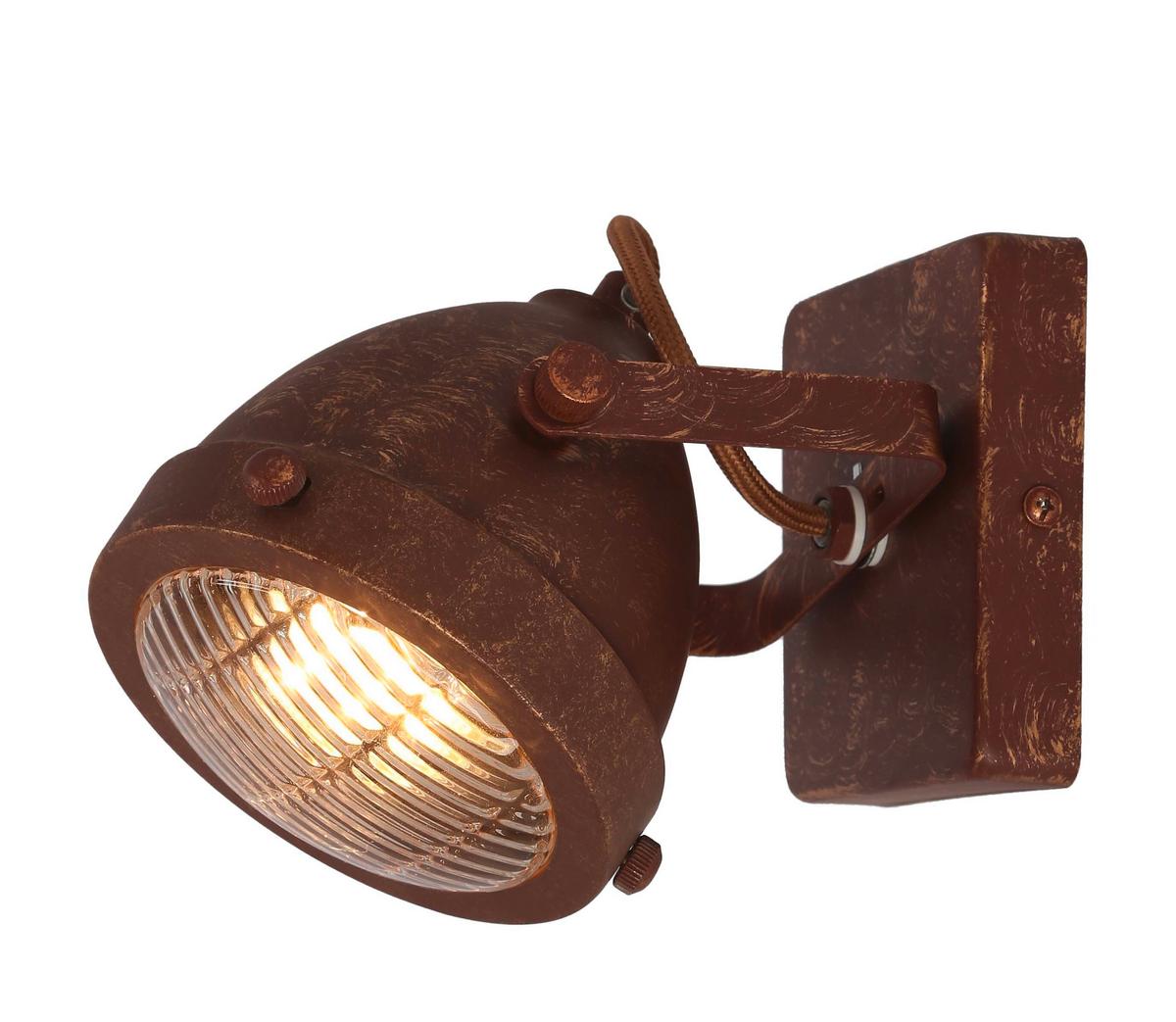 Strahler 91-71064 Frodo - Rostfarben, LIFESTYLE, Metall (15/13cm)