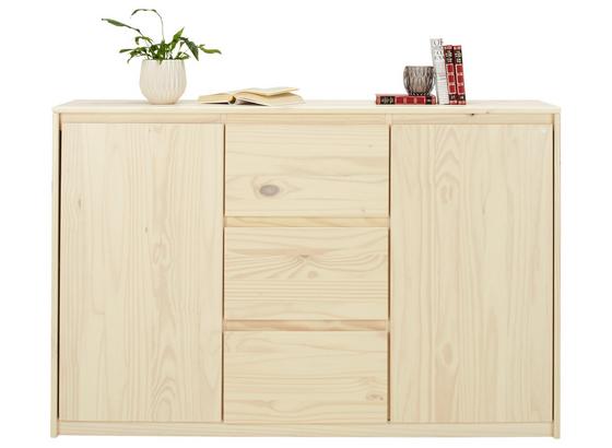Komoda Sideboard Milas - prírodné farby, Romantický / Vidiecky, drevo (145/95/39cm) Komoda Sideboard Milas - prírodné farby, Romantický / Vidiecky, drevo (145/95/39cm)