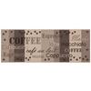 Teppich Läufer Küche Braun/Beige Coffee 80x200 cm - Beige/Braun, Basics, Textil (80/200cm) - James Wood