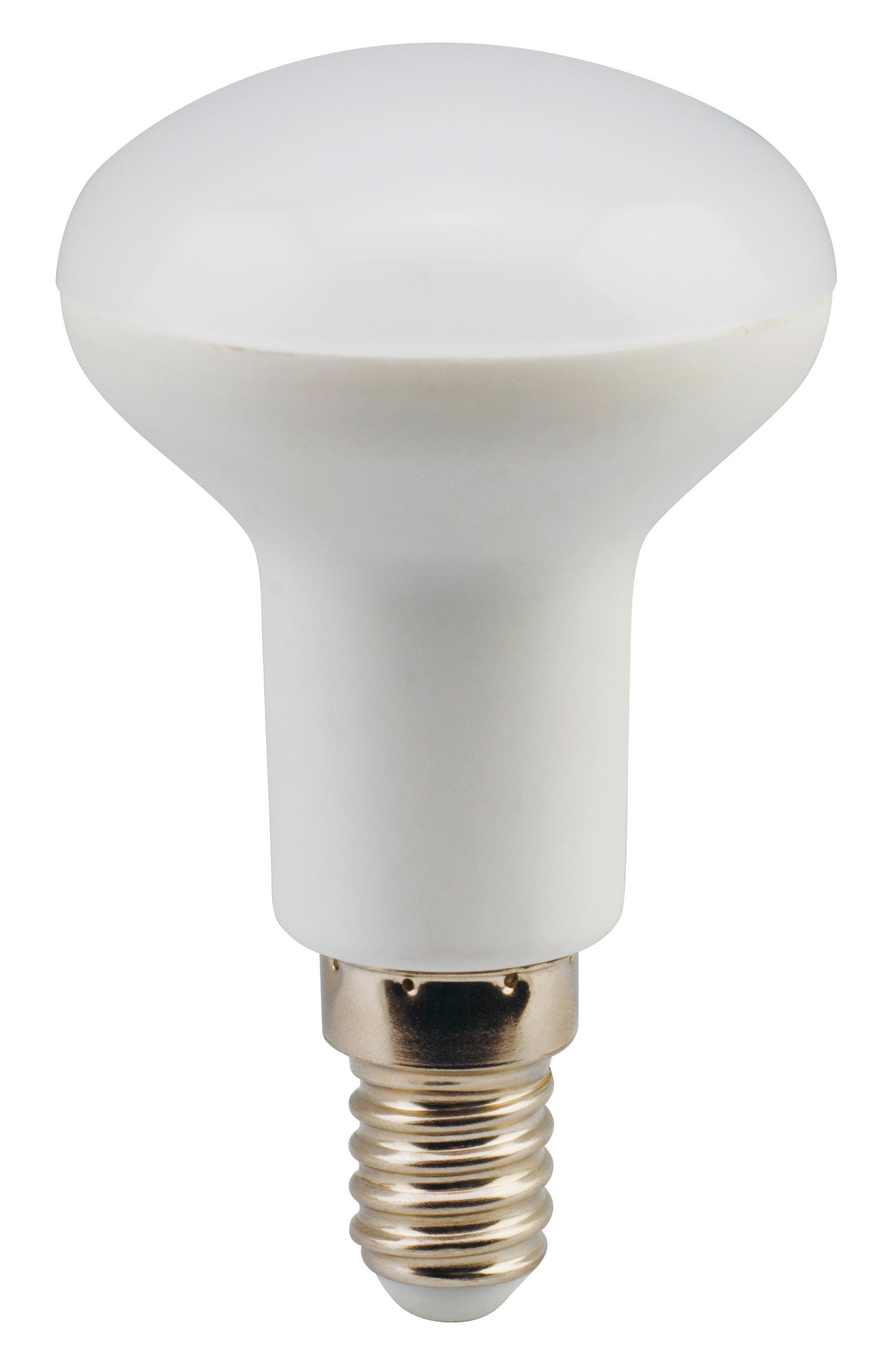 Led Izzó R50 6w, E14 - műanyag (5/8.5cm)