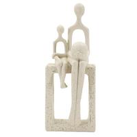 Skulptur Kunststoff, Cream - Basics, Kunststoff (10/26/7.5cm)