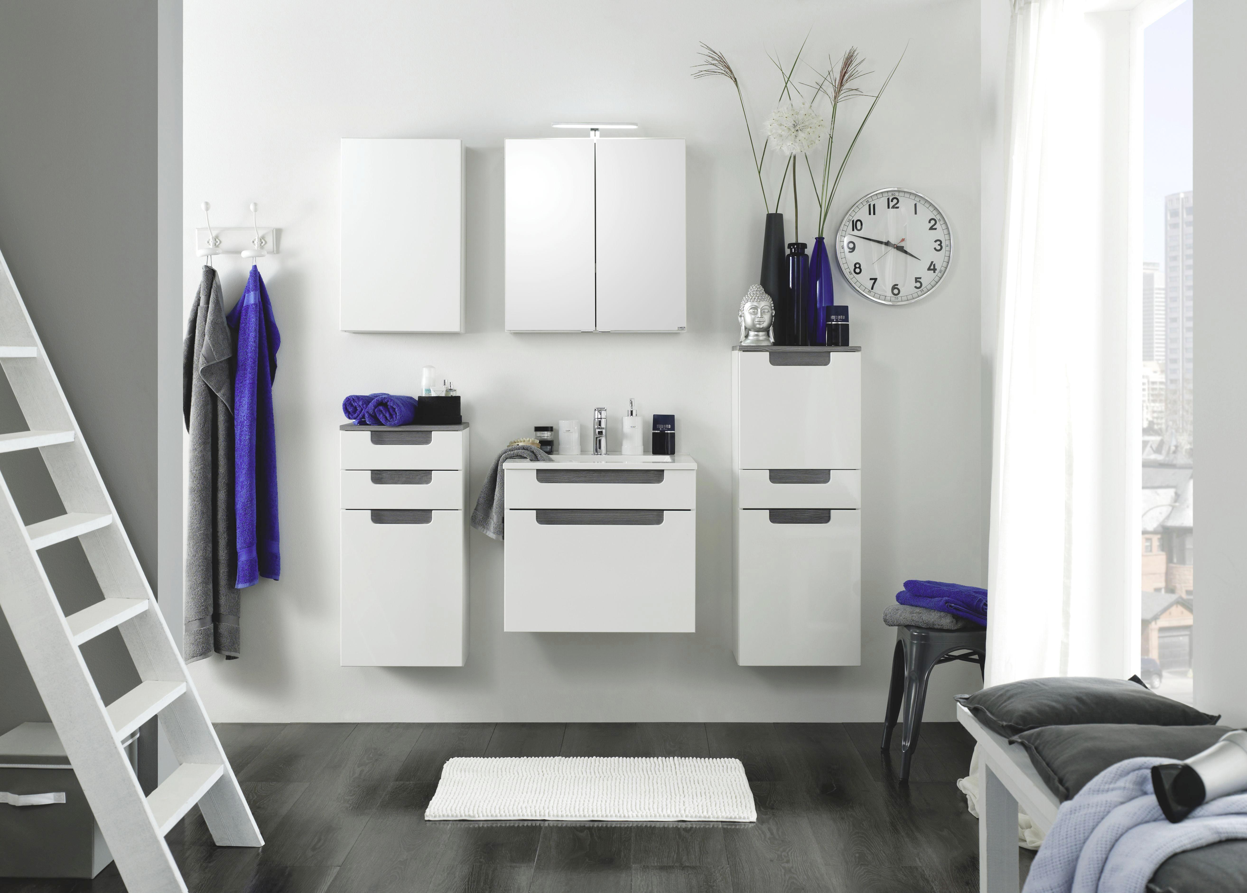 Unterschrank SIENA mit Grifffräsung in L-Form