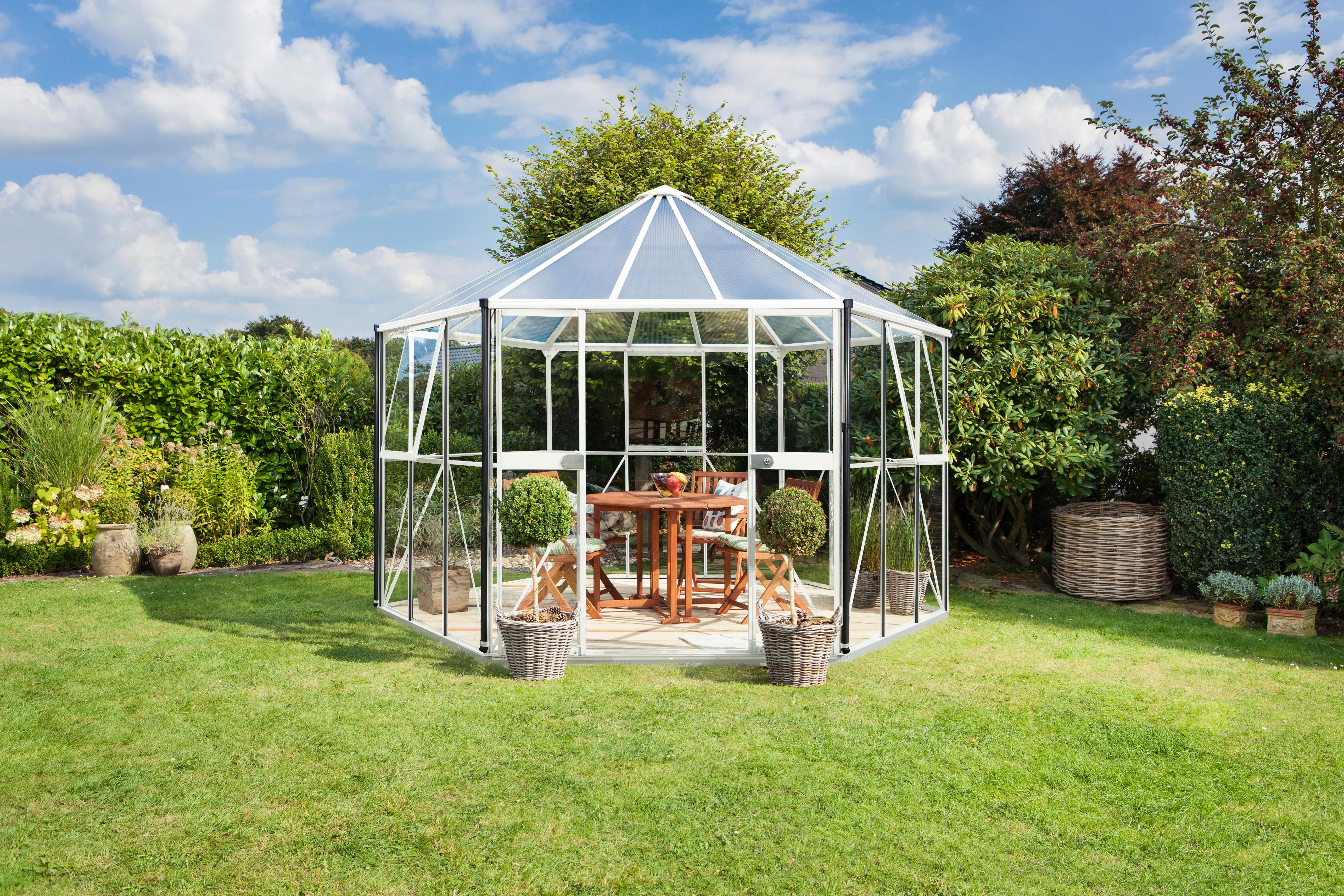 Gewächshausbausatz Hera 9000 Esg/Hkp, Weiss