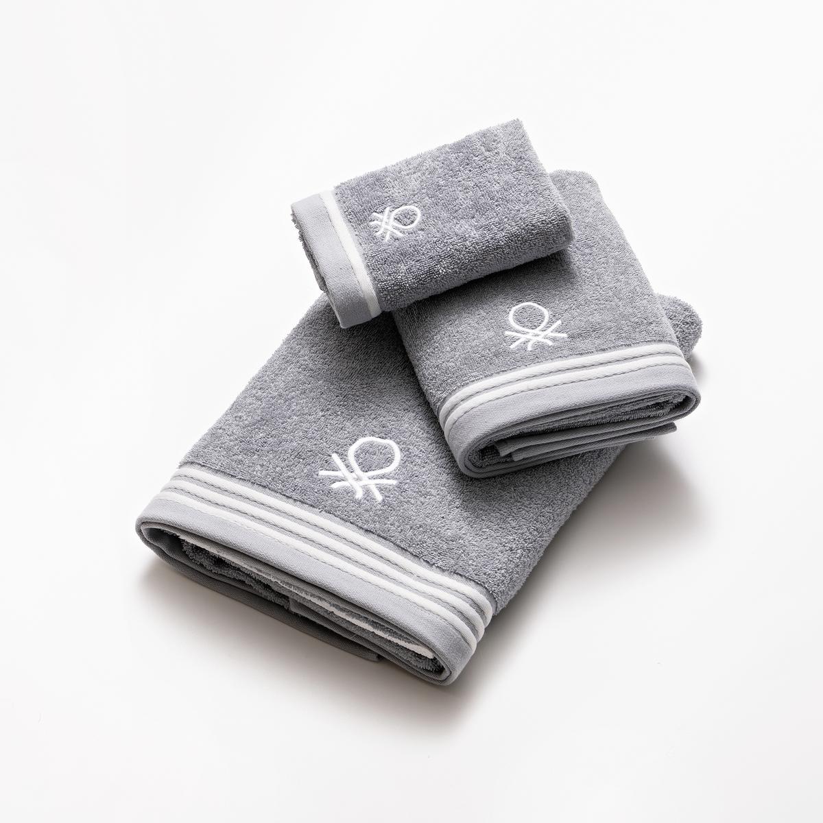 Badetücher Benetton Frottier 450 G/M2 Grau 3er-Pack - Grau, Basics, Textil - Masterpro