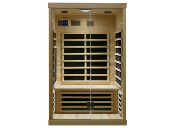 Infrarotkabine 2 Personen 120x105x190cm Hemlock II Mbx - Naturfarben, MODERN, Glas/Holz (120/105/190cm) Infrarotkabine 2 Personen 120x105x190cm Hemlock II Mbx - Naturfarben, MODERN, Glas/Holz (120/105/190cm)