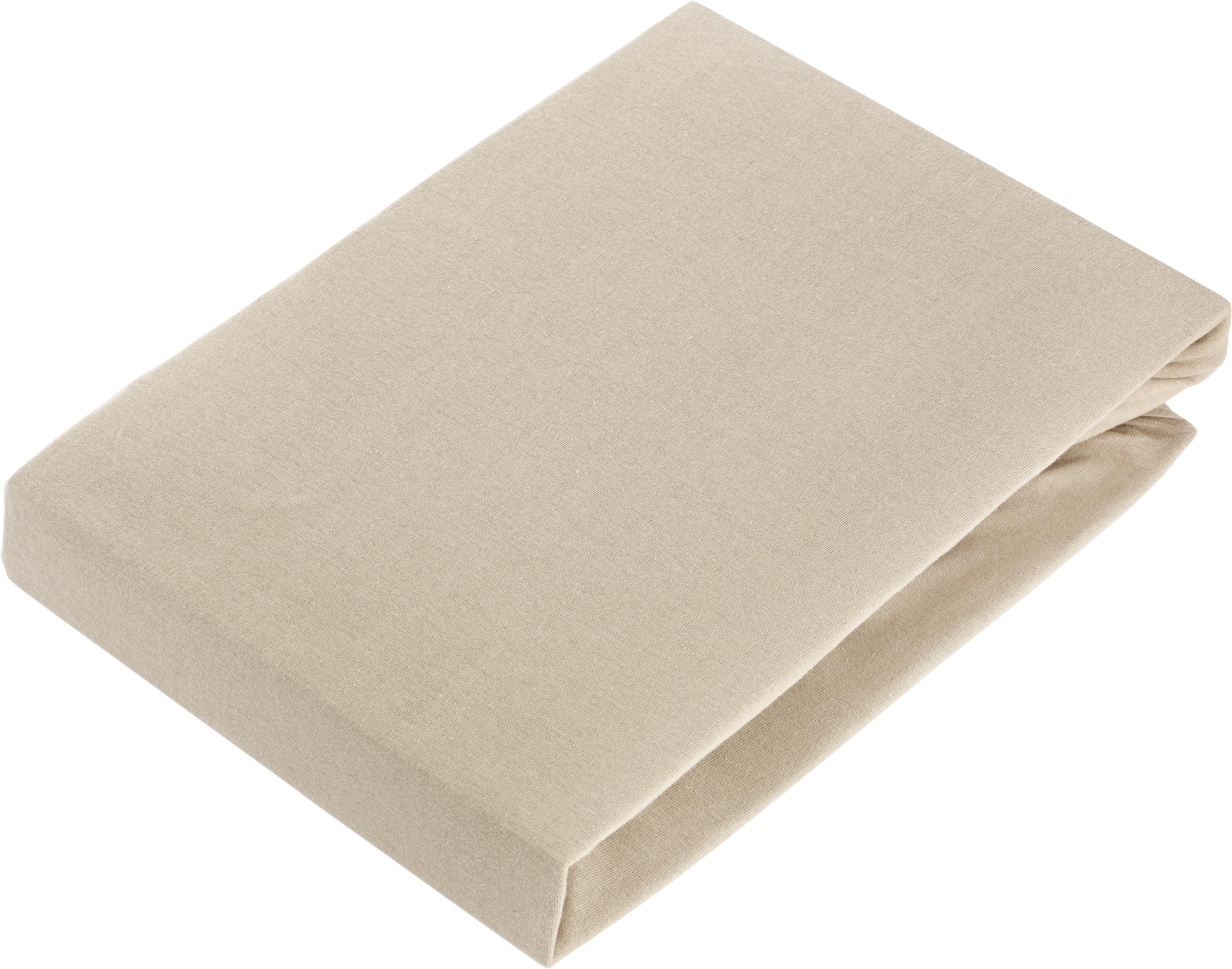 Elastické Prostěradlo Basic, 180/200 Cm - béžová, textil (180/200cm) - Modern Living