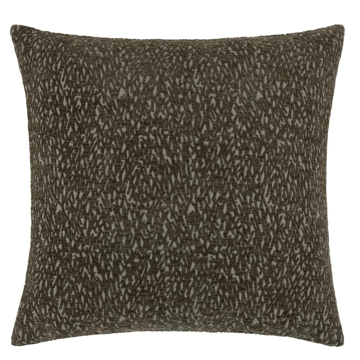 POŤAH NA VANKÚŠ Claire, 48/48cm, antracitová - antracitová, Basics, textil (50/50cm) - Premium Living