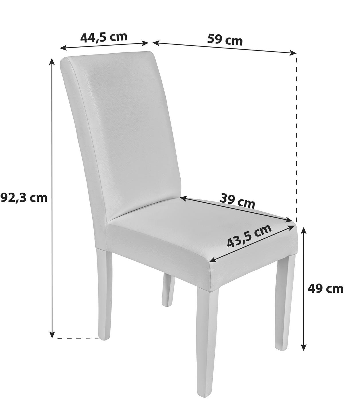 Jídelní židle JOHN - přírodní barvy/barvy buku, Konvenční, kompozitní dřevo/textil (43,5/94/59cm) - Based