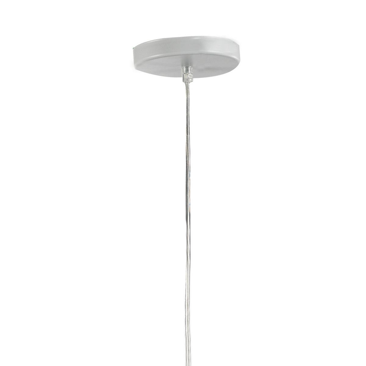Hängeleuchte 4895/S - Weiß, Design, Metall (40/90cm)