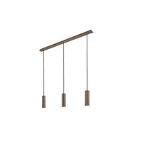 Hängeleuchte 20515/3-12 - Taupe, Design, Metall (120/150cm) - Hell