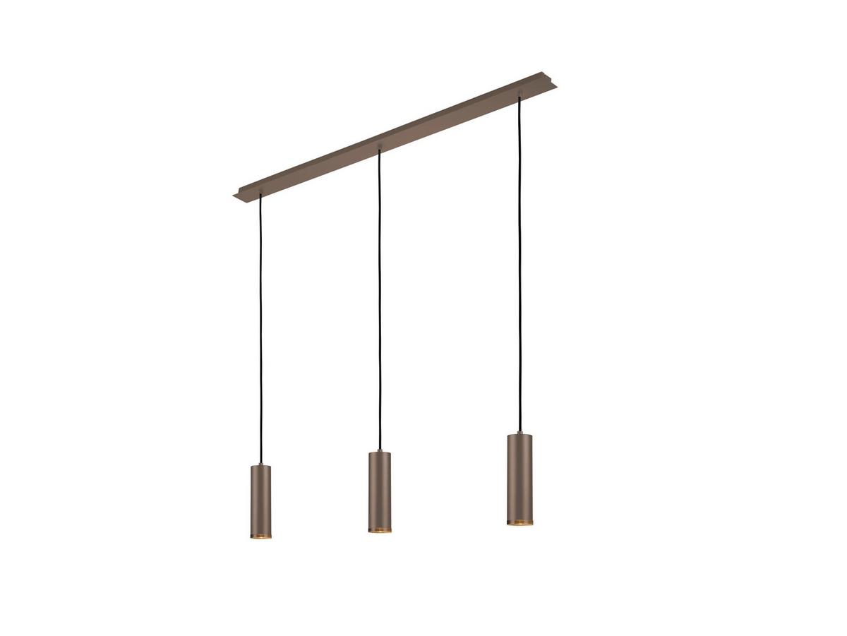 Hängeleuchte 20515/3-12 - Taupe, Design, Metall (120/150cm) - Hell