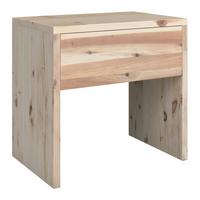 Nachtkästchen Sonja Naturfarben B: 45 cm - Naturfarben, KONVENTIONELL, Holz (45/45/30cm) - James Wood