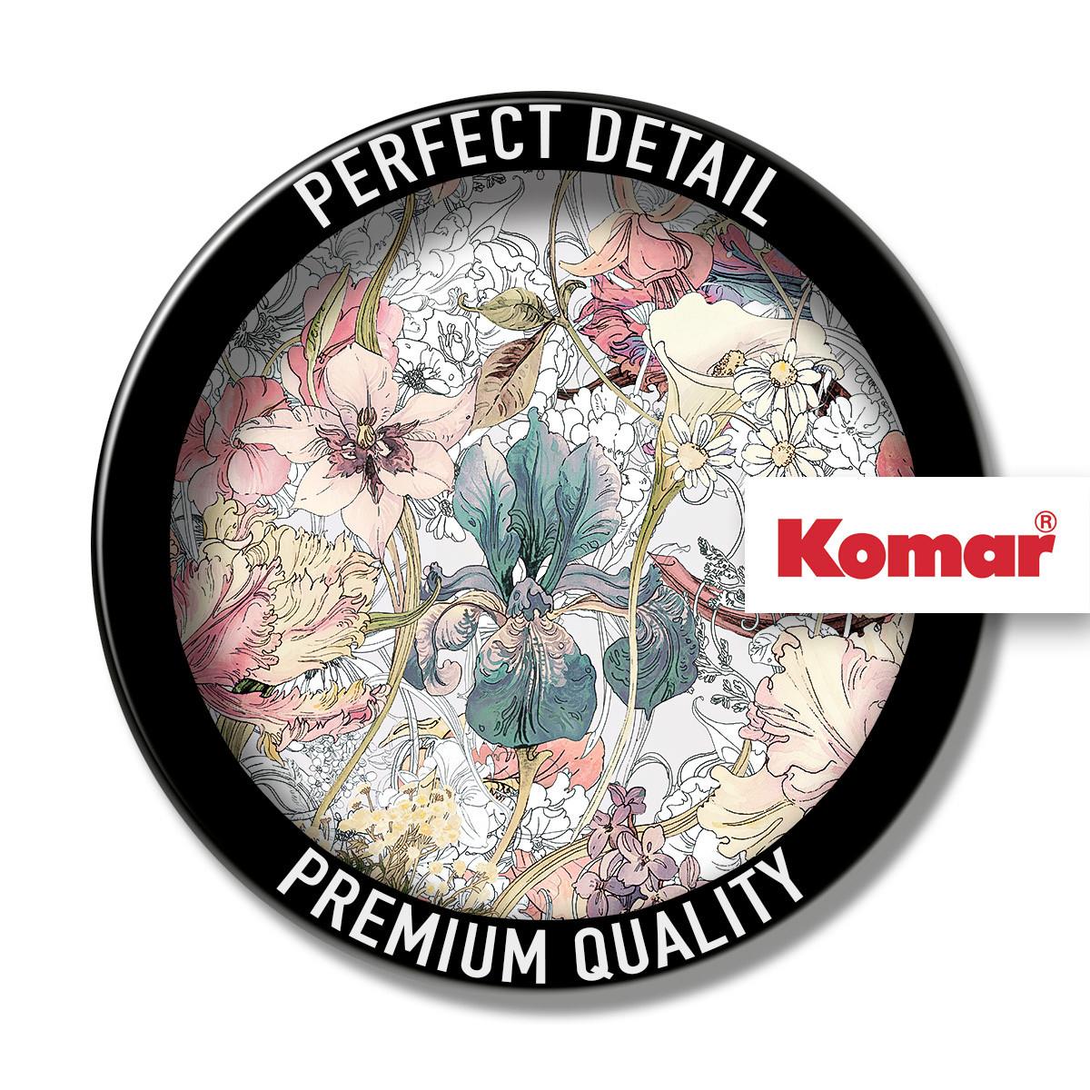 Vliestapete Magic Meadow - Multicolor, Basics (200/250cm) - Komar