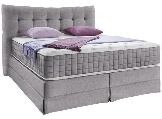 Boxspringbett Domino ca.200/200cm, Hellgrau - Hellgrau, KONVENTIONELL, Holz (200/200cm) - James Wood Boxspringbett Domino ca.200/200cm, Hellgrau - Hellgrau, KONVENTIONELL, Holz (200/200cm) - James Wood