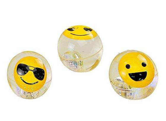 Spielball Smile - Transparent/Gelb, KONVENTIONELL, Kunststoff (6,5cm) Spielball Smile - Transparent/Gelb, KONVENTIONELL, Kunststoff (6,5cm)