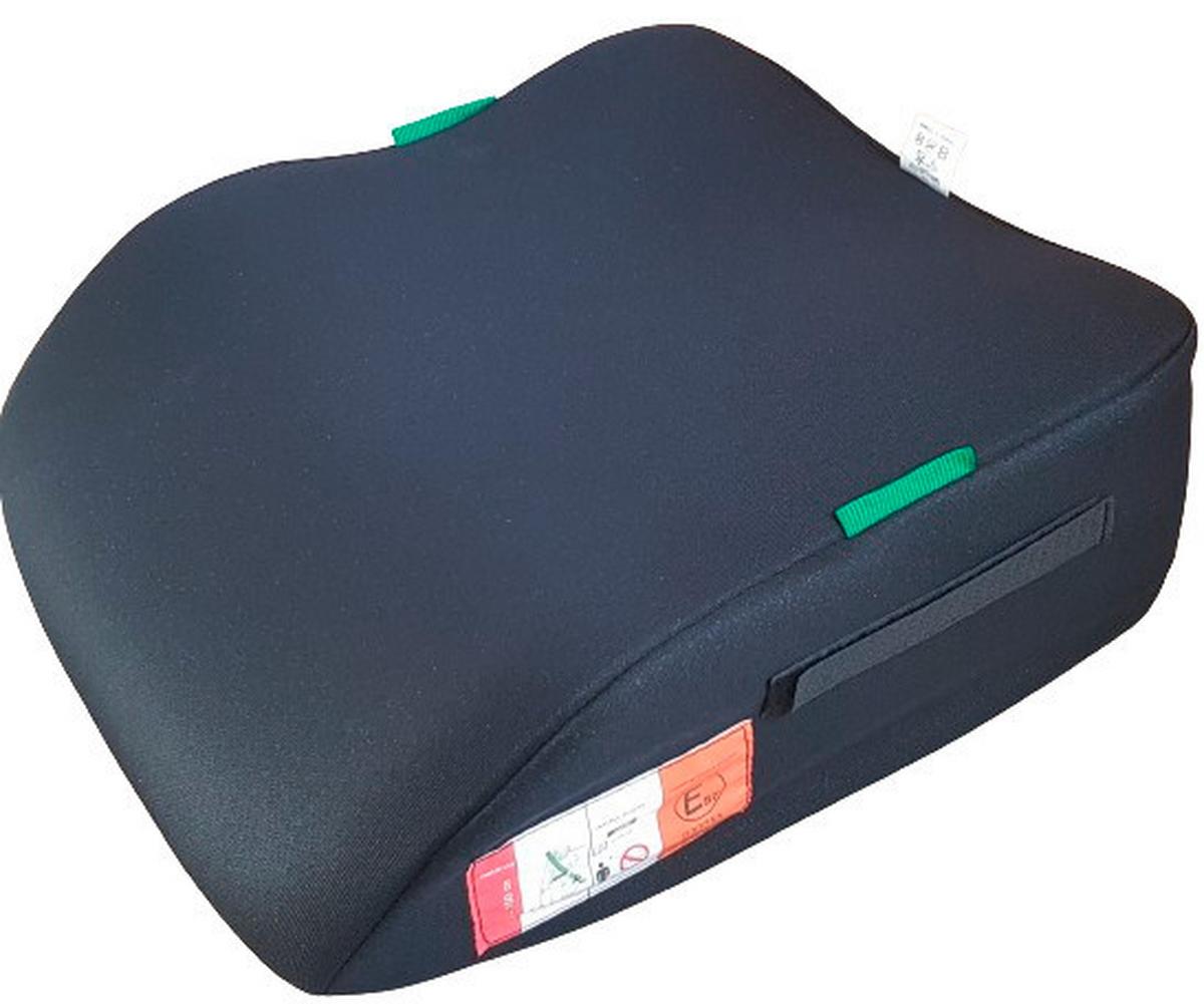 Sitzerhöhung Auto 4-12 Jahre Bis 36 Kg, Bezug Waschbar - Dunkelgrau, MODERN, Kunststoff (38/12.5/34cm)