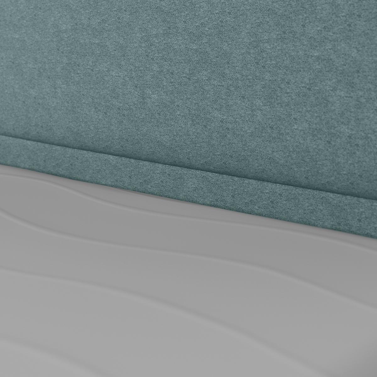 Boxspringbett Palermo 180x200 cm Blau - Blau, MODERN, Holz/Kunststoff (180/200cm) - MID.YOU