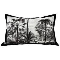 Zierkissen Odette - Schwarz/Weiß, ROMANTIK / LANDHAUS, Textil (30/50cm) - James Wood