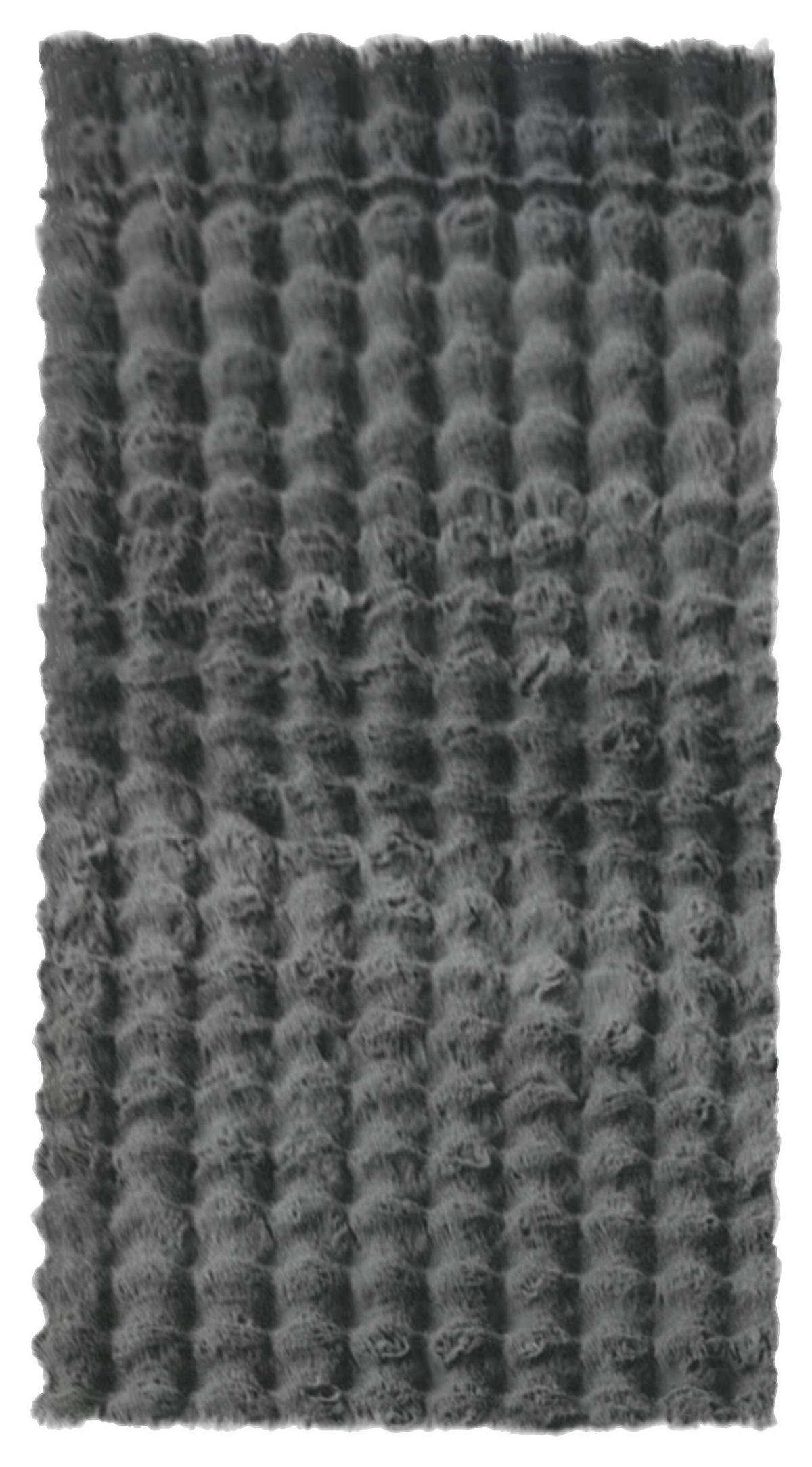 Fellteppich Marlene Anthrazit 80x150 Cm - Anthrazit, ROMANTIK / LANDHAUS, Textil (80/150cm) - James Wood