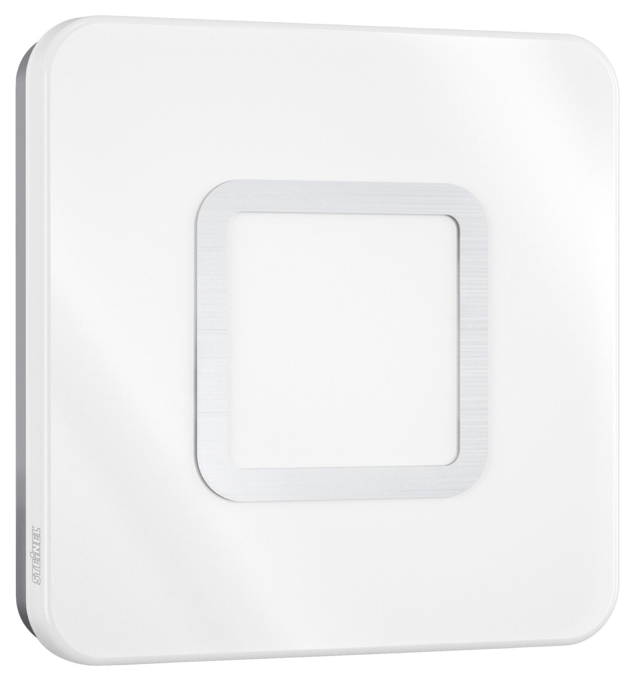 LED-Wandleuchte M1 S Led Edelstahlfarben - Edelstahlfarben, Design, Kunststoff (5,3/20/20cm) - Steinel