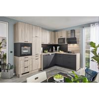 Eckküche Pn100/210 - Design, Holzwerkstoff (298/205cm) - Pino