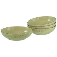 Schüsselset Nature Collection Green Life, 4--Teilig., Grün - Grün, Design, Keramik - Creatable