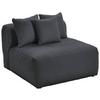 Modul Sofa Bloom 2er-sofa Dunkelgrau - Dunkelgrau, Trend, Textil (100/70/122cm) - Livetastic