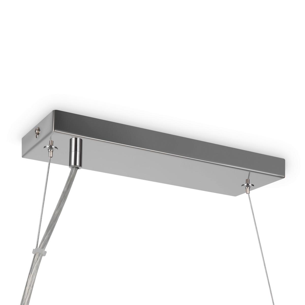 Pendelleuchte Dallas - Chromfarben, Trend, Glas/Metall (23,8/22,8/123,5cm) - MAYTONI