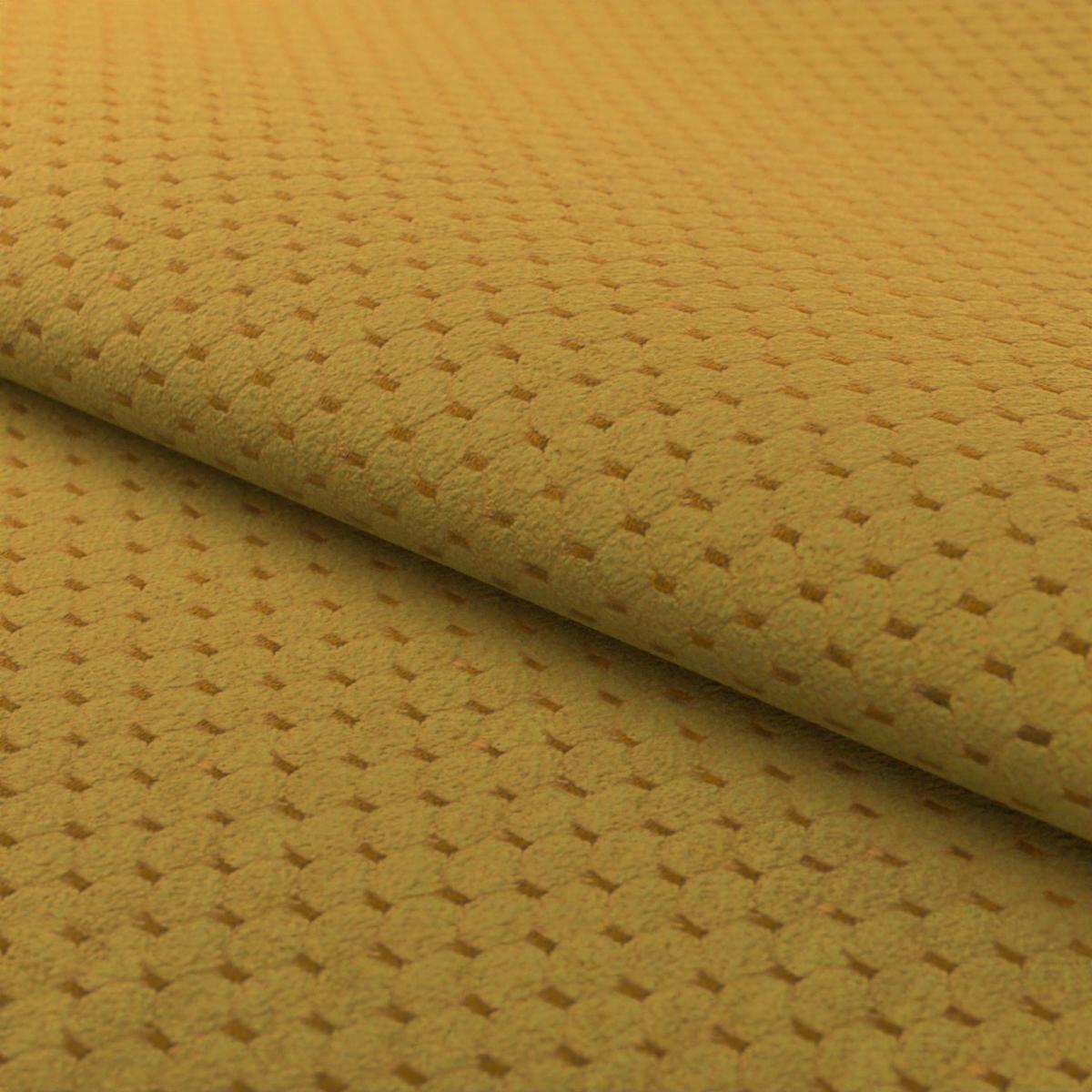 Ecksofa Gemini Senfgelb, B: 234cm - Chromfarben/Senfgelb, KONVENTIONELL, Textil (234/312cm)
