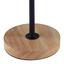 Stolová Lampa Mauricio - čierna, Moderný, kov/drevo (18/15/30cm) - Modern Living Stolová Lampa Mauricio - čierna, Moderný, kov/drevo (18/15/30cm) - Modern Living