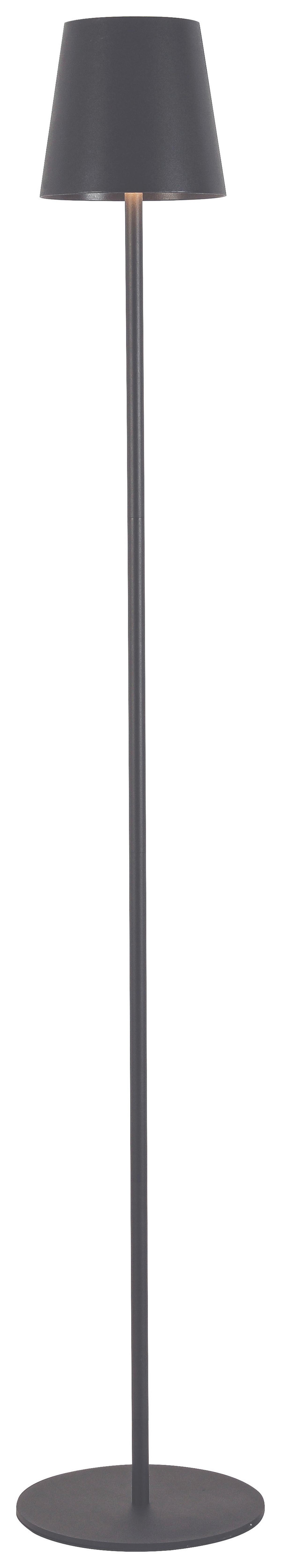 VONKAJŠIE LED SVIETIDLO AUSI - antracitová, Modern, kov/plast (22/130cm) - Modern Living