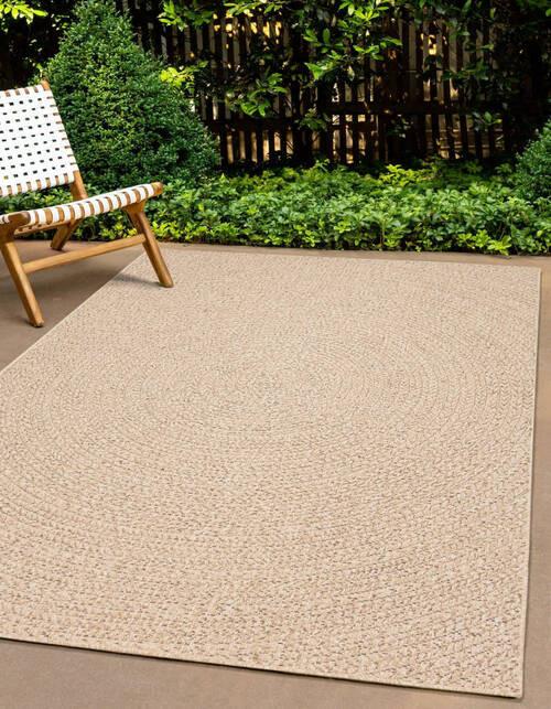 Outdoorteppich Kenzy - Naturfarben, KONVENTIONELL, Textil (140/200cm)