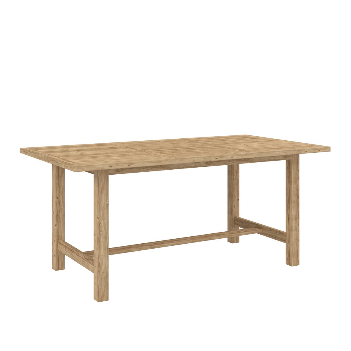 ZÁHRADNÁ SÚPRAVA SIMONE - farba akácie/svetlosivá, Modern, drevo/textil - Bessagi Garden