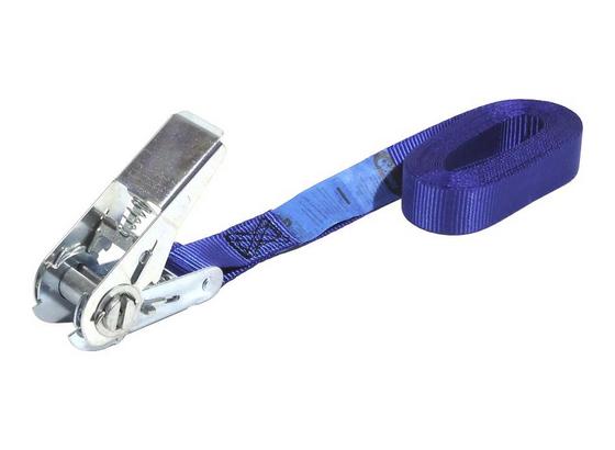 Spanngurt mit Ratsche - Blau, KONVENTIONELL, Textil (2,5/500cm) Spanngurt mit Ratsche - Blau, KONVENTIONELL, Textil (2,5/500cm)